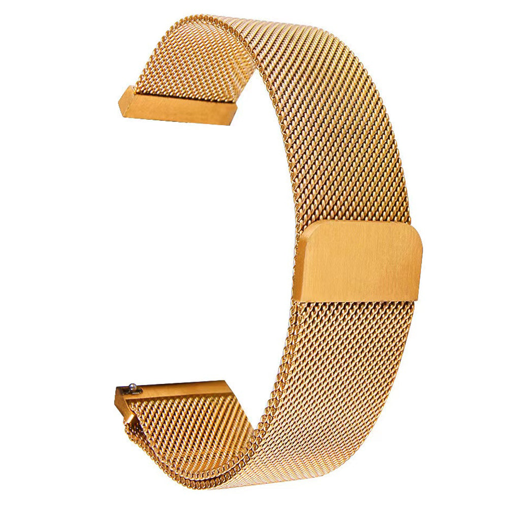 Milanese Mesh Band for Garmin Forerunner 255S Xiaomi Mi Watch 18mm Stainless Steel Magnetic Wristband Milanese Mesh Band for Garmin Forerunner 255S Xiaomi Mi Watch 18mm Stainless Steel Magnetic Wristband